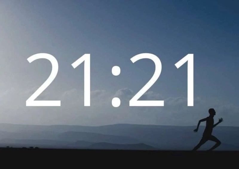 21:21 на часах