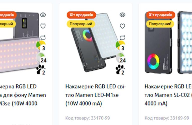 Накамерне світло: ваш контент-рятівник