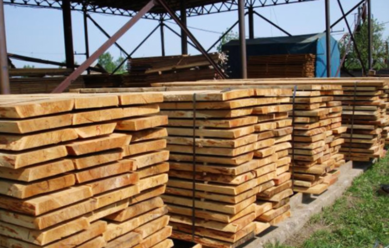 організація складування пиломатеріалів