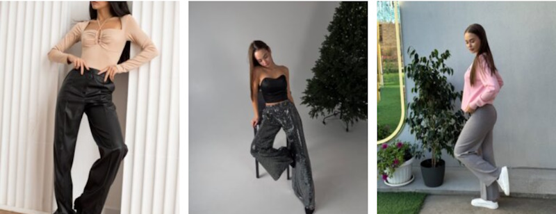 Брюки з високою талією