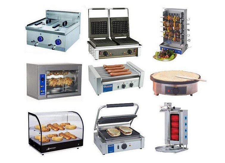 обладнання для фаст-фуду