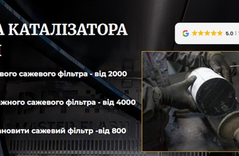 Мойка сажевых фильтров