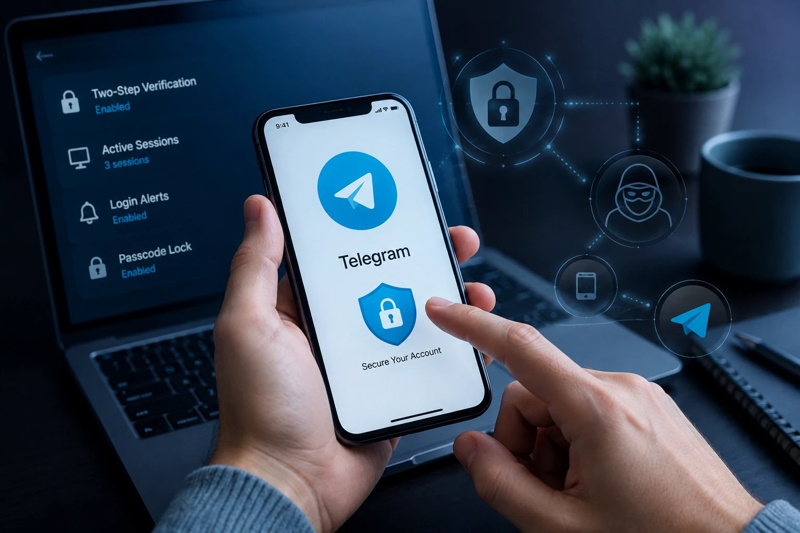 Як захистити акаунт Telegram